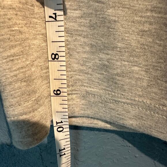 Size Medium 90 Degree Gray Gym Shorts Zipper Pockets Comfy Workout Lounge - Picture 5 of 8